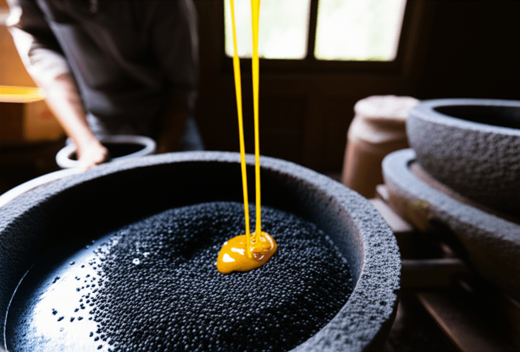 傳統麻油的製作工藝：從芝麻到香油